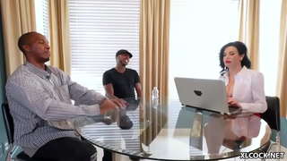 Veronica Avluv didn&amp;#039;t think much about an interracial threesome