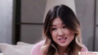 ���োট, মাই এর, এশিয়ান, এবং তার উজ্জ্বল bff জন্য যাচ্ছে, একটি মহিলার সঙ্গে প্রতিবেশী