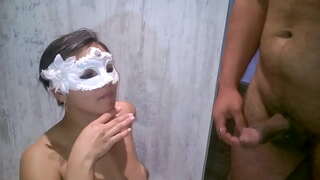 NanaBukkake - Nana fazendo boquete cap amic.