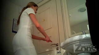 Golygfa wych o&#039;r anws a pussy yn agos i fyny!