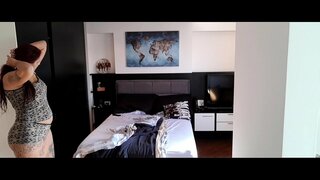 Meine Frau, wenn ich zur Arbeit gehe