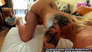 Urlaubsfick von deutschem amateur paar