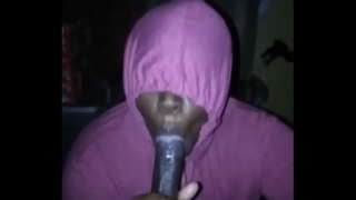 Orang negro wanita gemuk slurps cum keluar dari bbc rakan